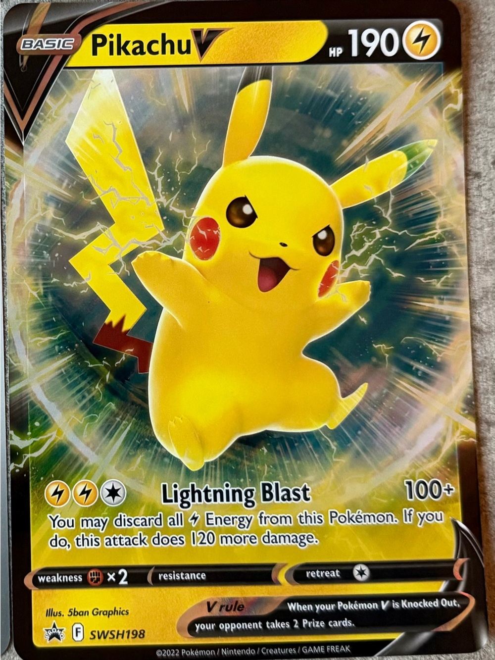Lot of 17 Jumbo Pokemon Cards